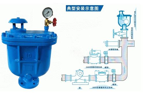  CARX復(fù)合式排氣閥結(jié)構(gòu)圖