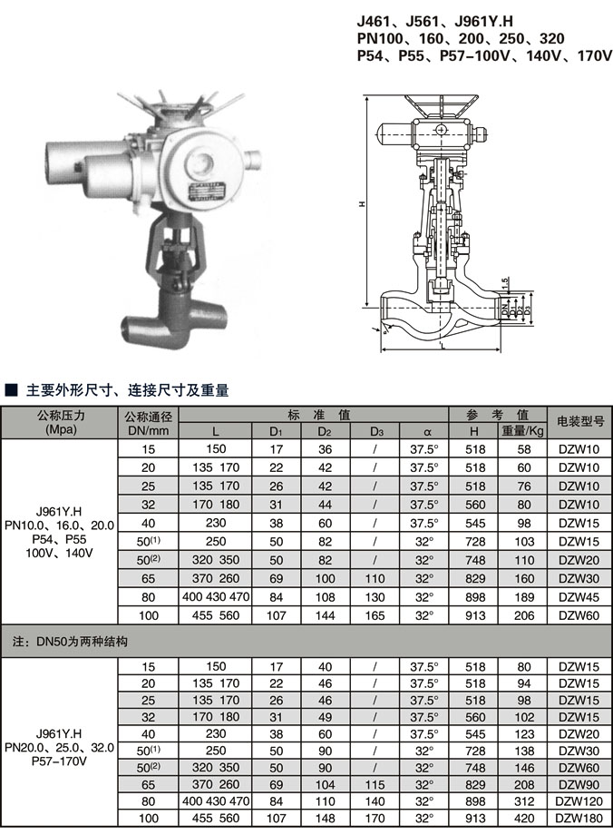 磅級高溫高壓電站截止閥結(jié)構(gòu)圖